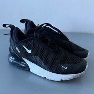 Nike Kids Black and White Air Max Sneakers